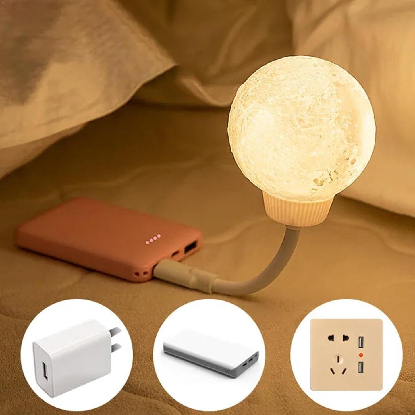 Moon LED Lights for Bedroom , Home , Office