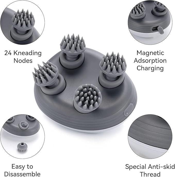 Hair Density and Growth-Stimulating Scalp Massager™