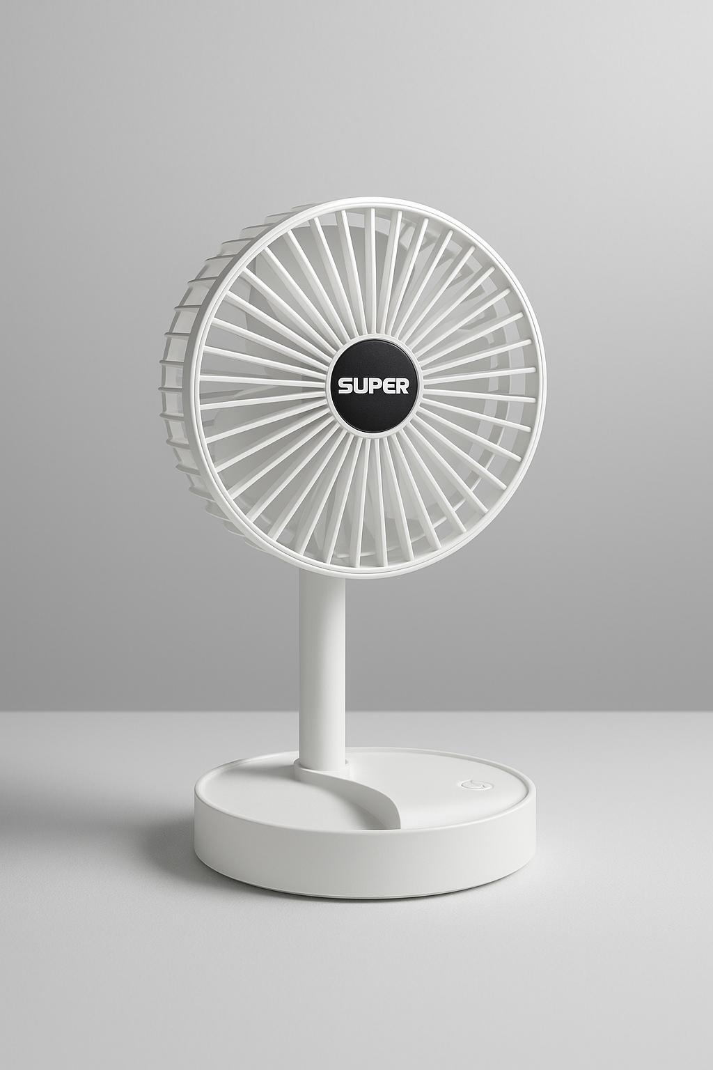 Adjustable Height Telescopic Rechargeable Standing Fan Rechargeable Pedestal Fan