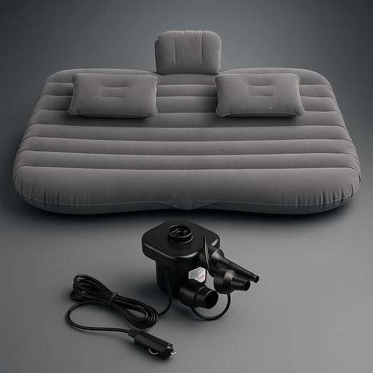 Car Travel Bed Mattress with 2 Air Pillows