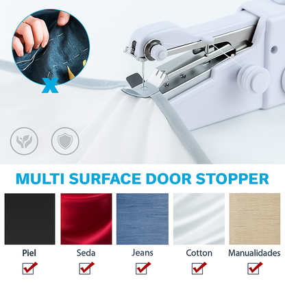 Stitch Handheld Cordless Portable White Sewing Machine